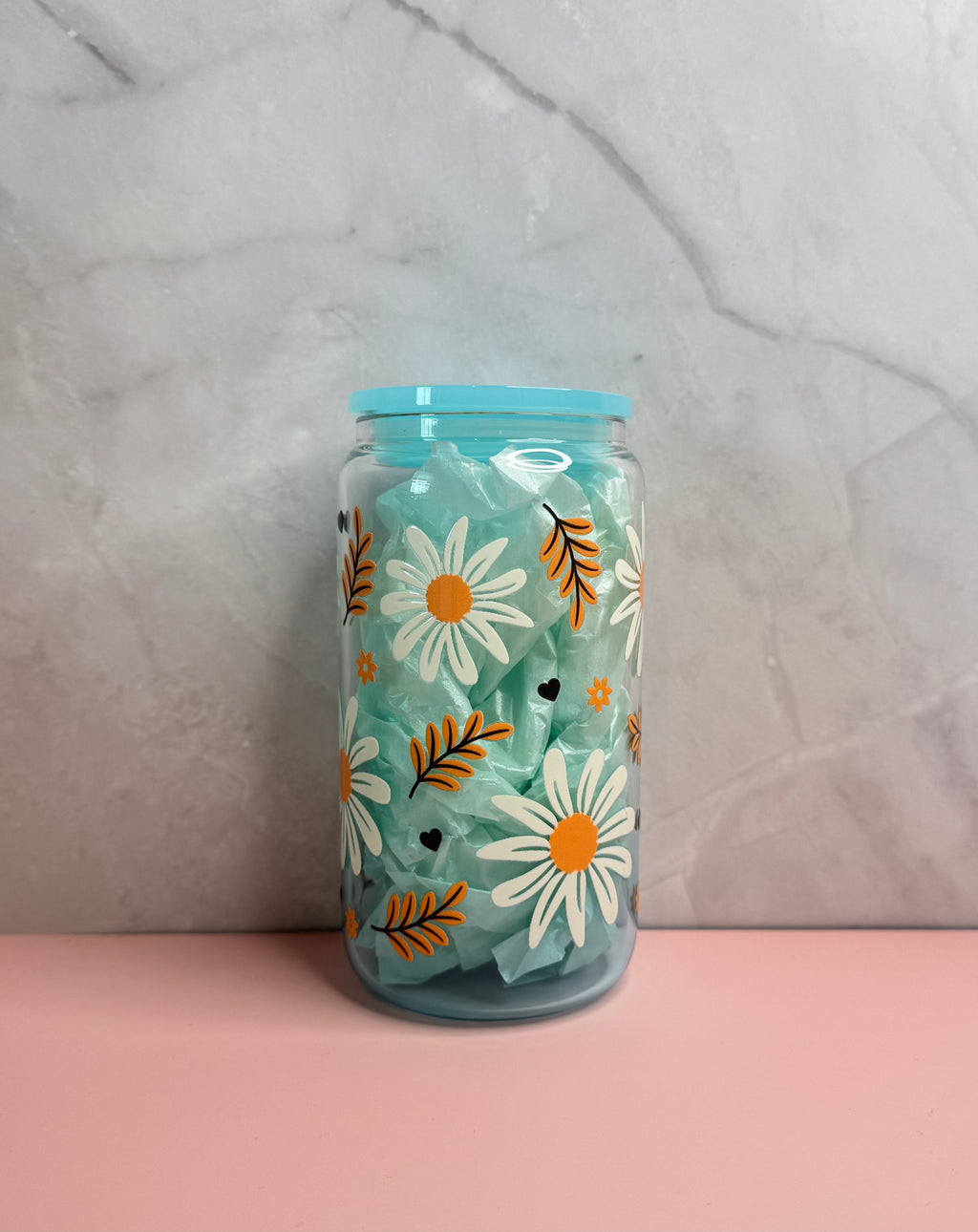 Golden Daisy Tumbler