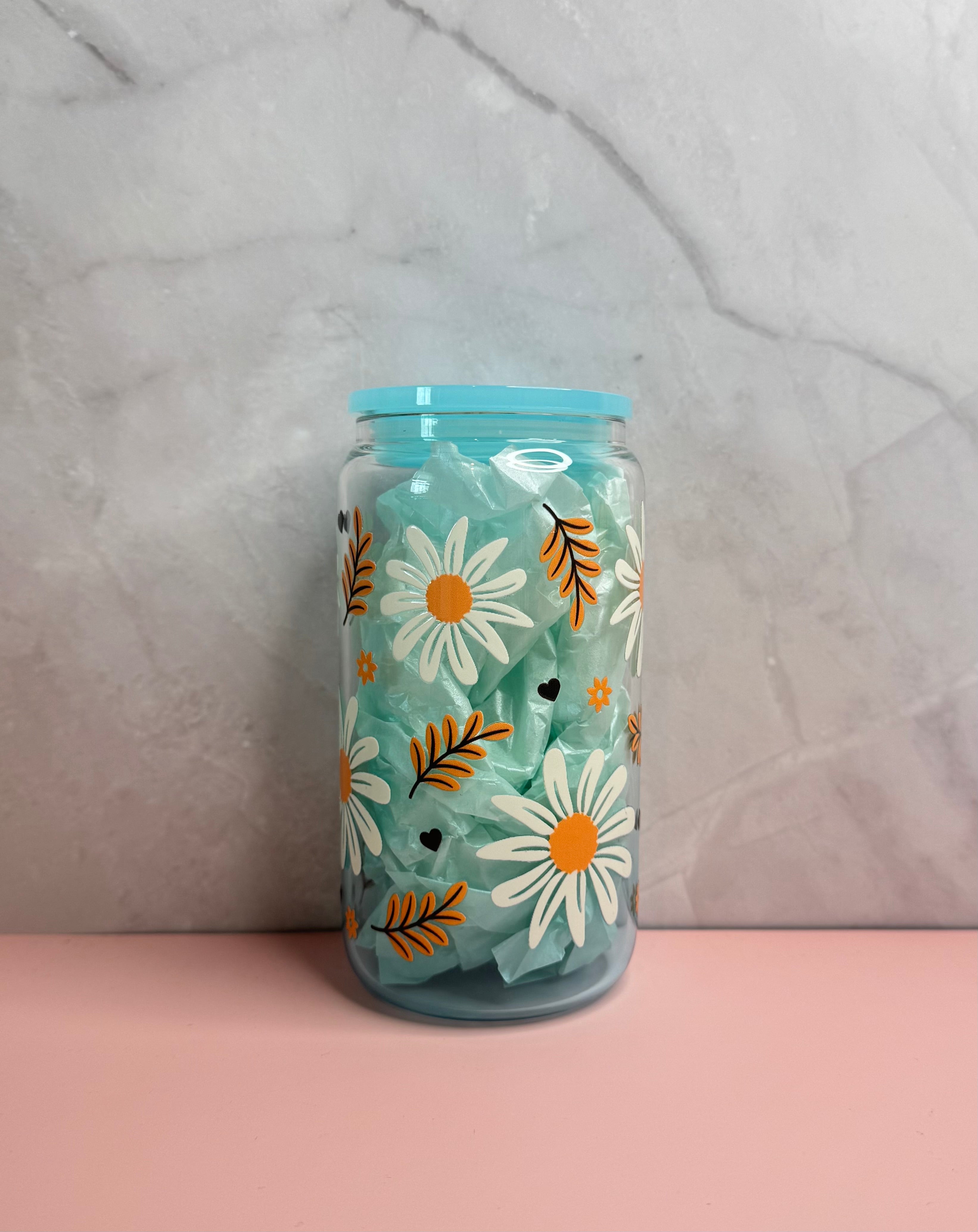 Golden Daisy Tumbler