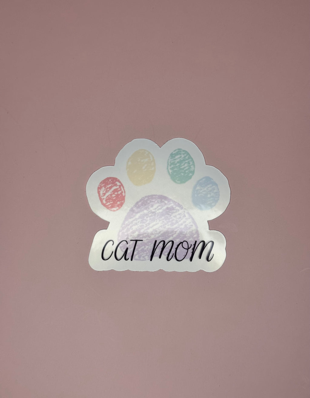 Cat Mom Sticker