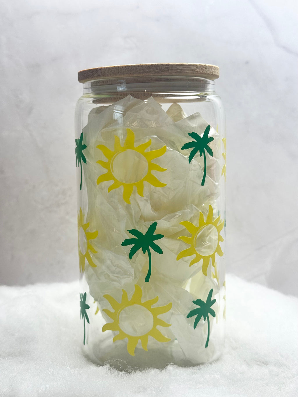 Palm Trees and Suns Tumbler