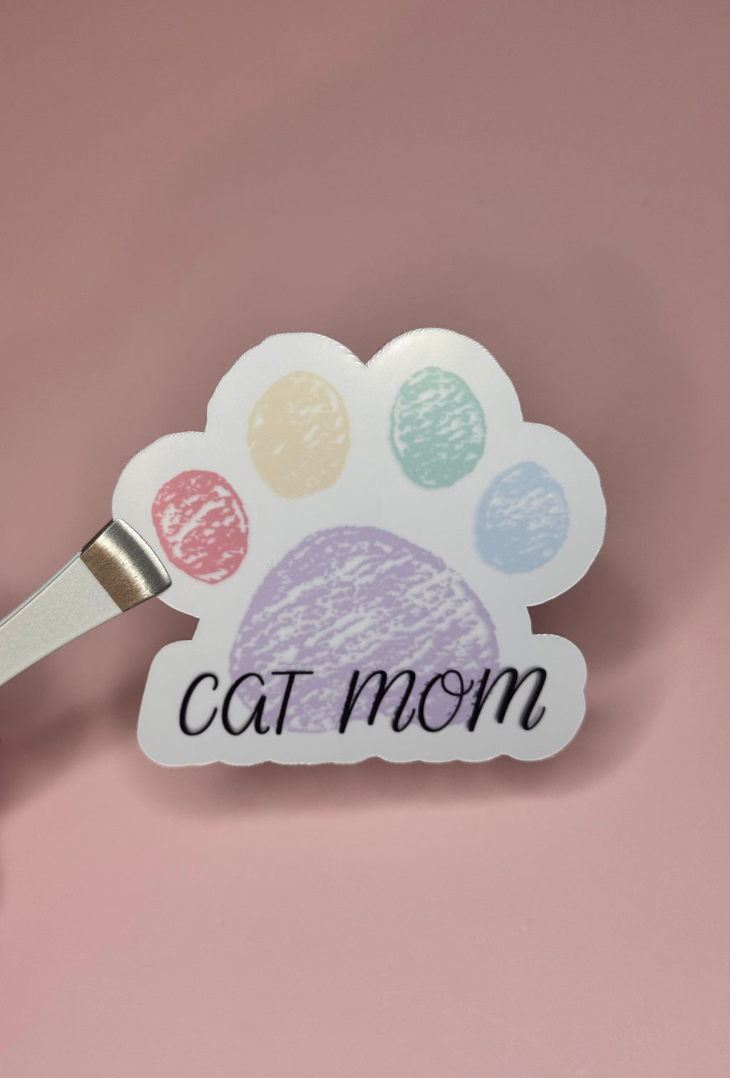 Cat Mom Sticker