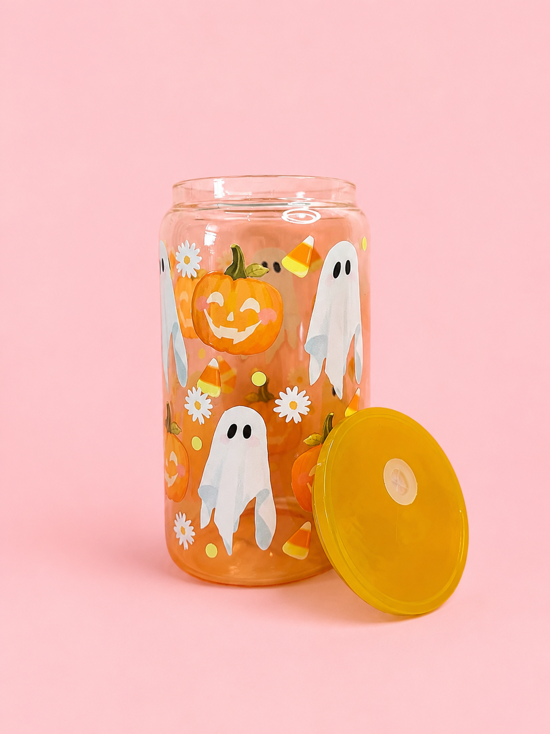 Ghosts and Pumpkins Tumbler