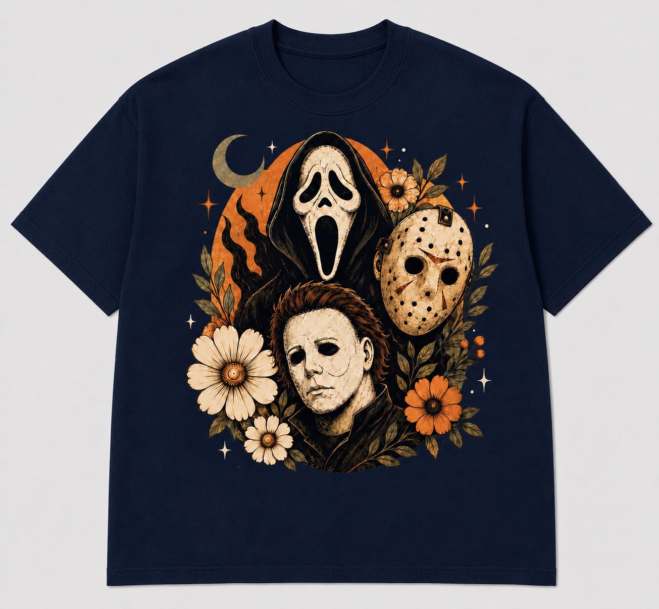 Floral Slasher Trio T-shirt