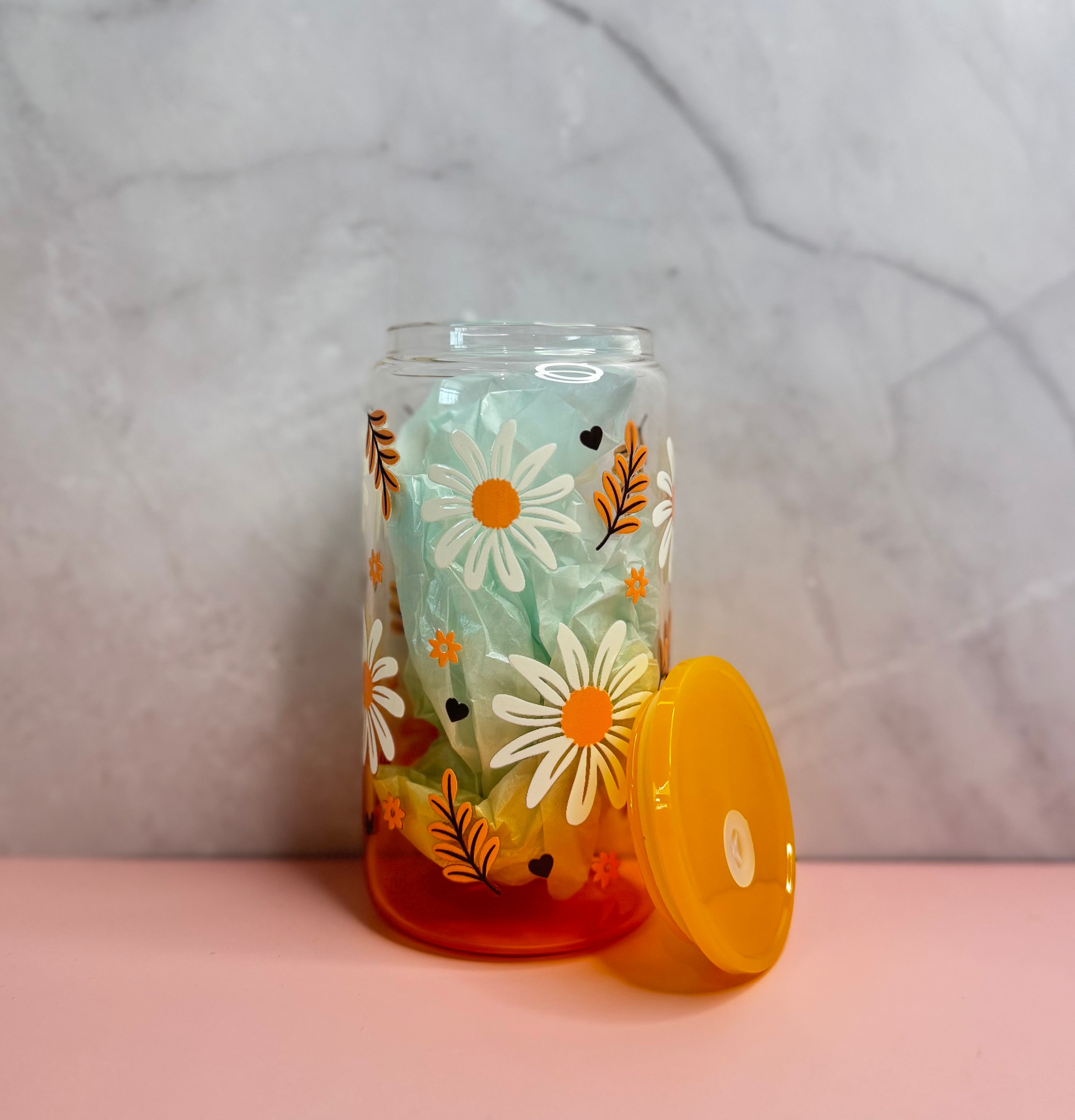 Golden Daisy Tumbler