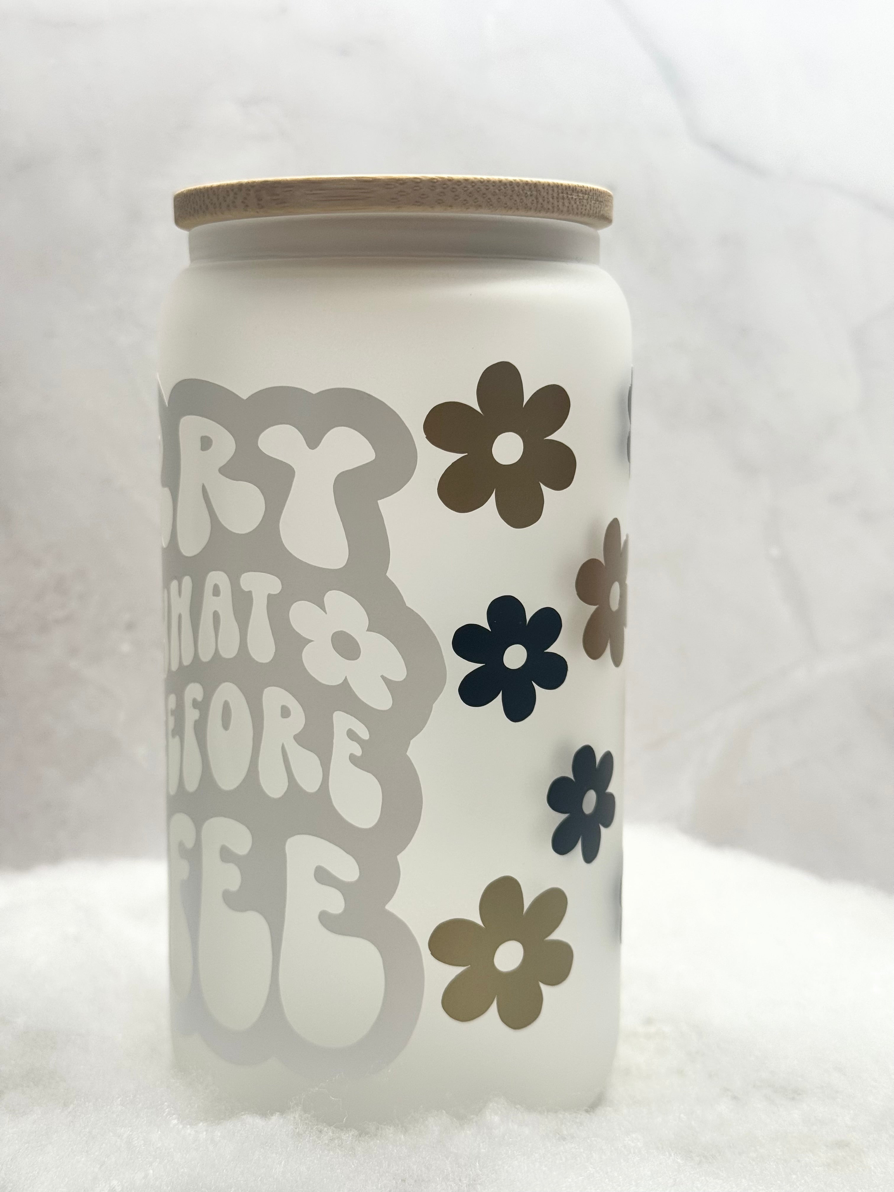 Sorry For What I Said Before Coffee Tumbler