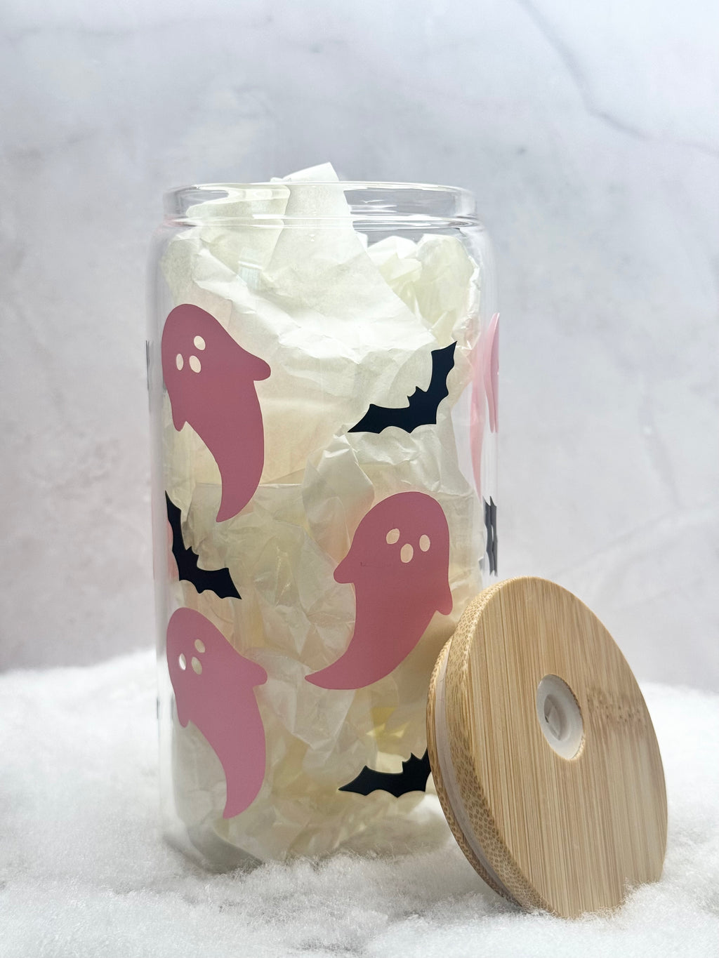 Ghost and Bat Tumbler