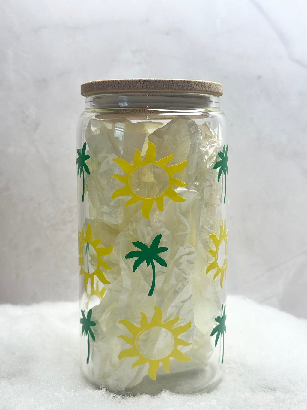 Palm Trees and Suns Tumbler