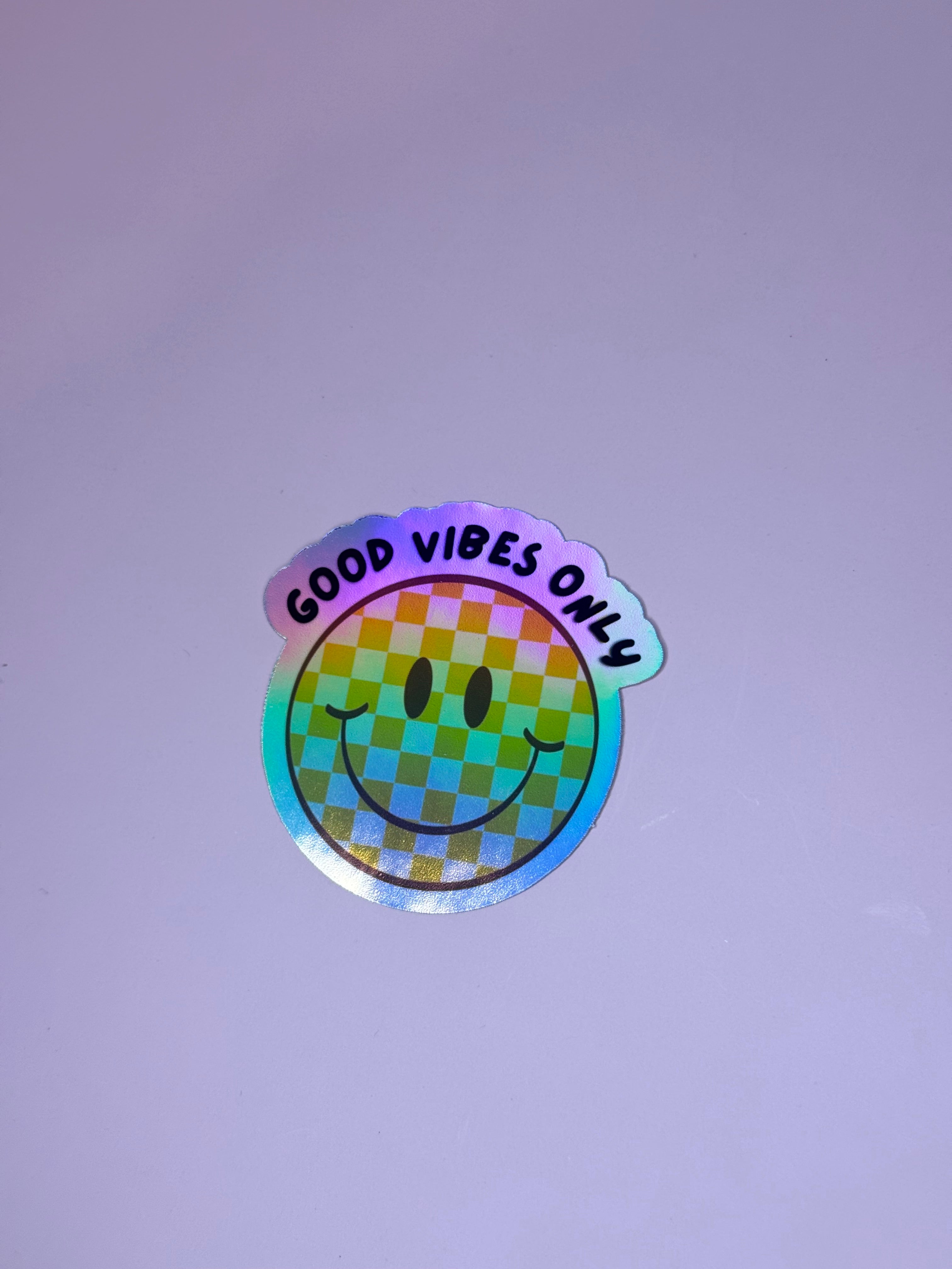 Good Vibes Only Sticker