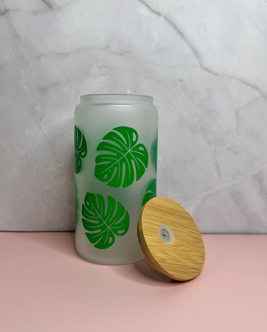 Monstera Leaf Tumbler