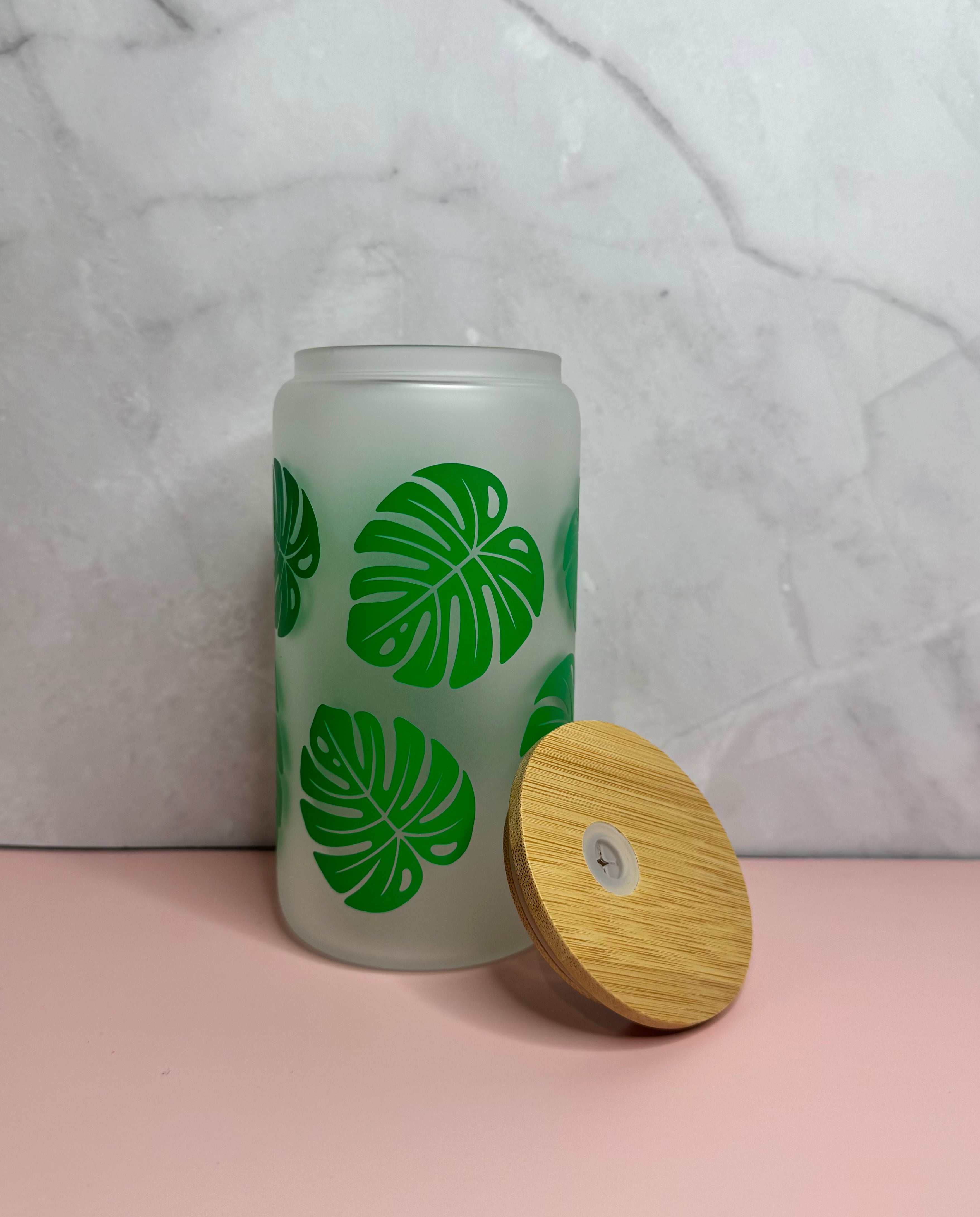 Monstera Leaf Tumbler