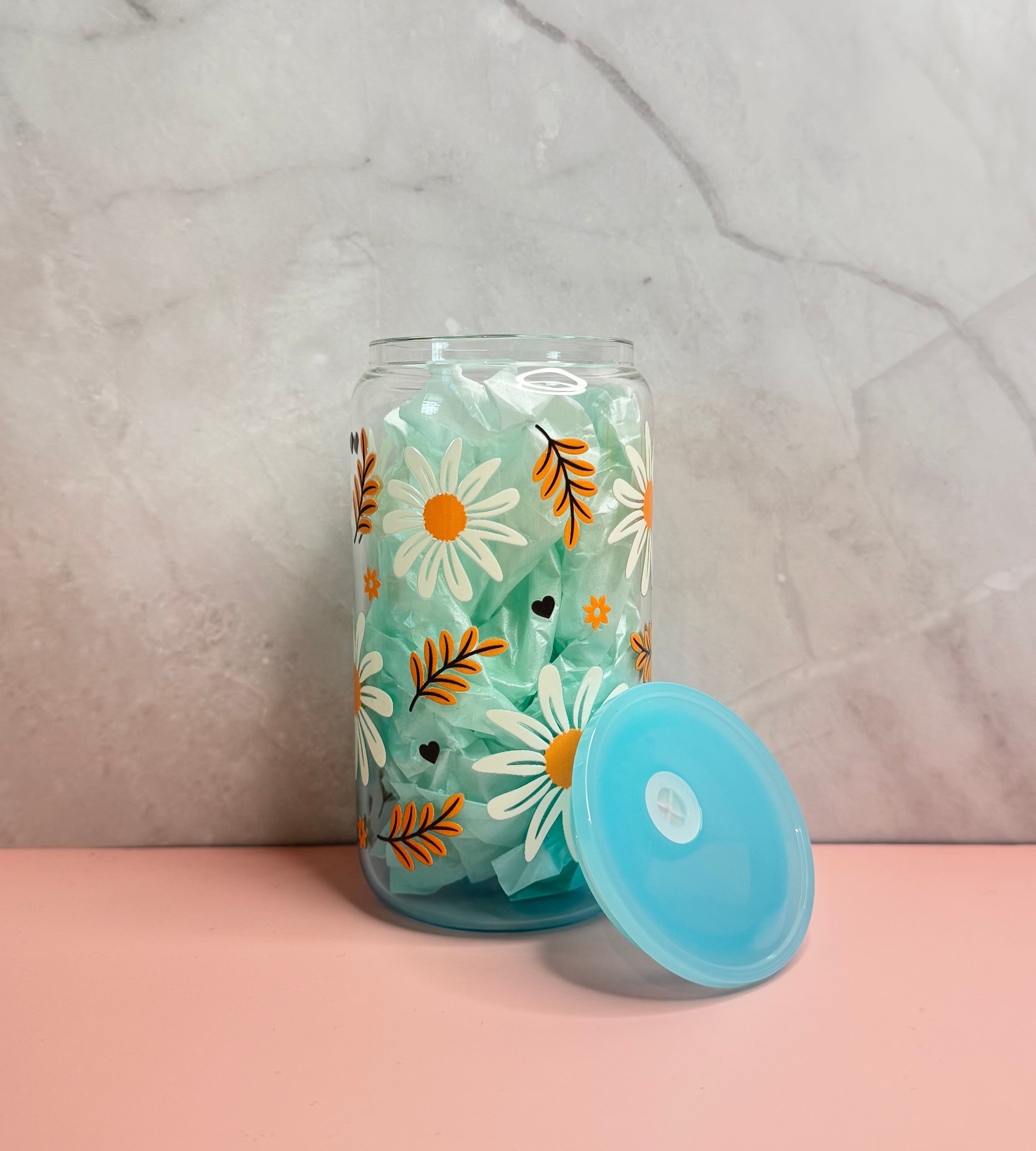Golden Daisy Tumbler