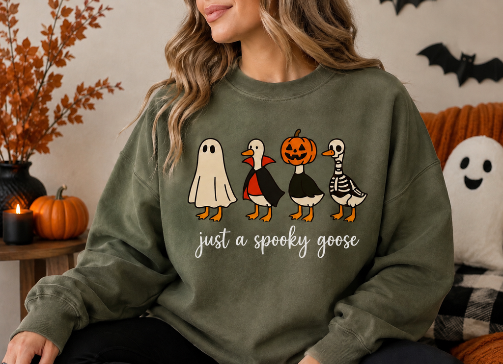 Just A Spooky Goose Crewneck