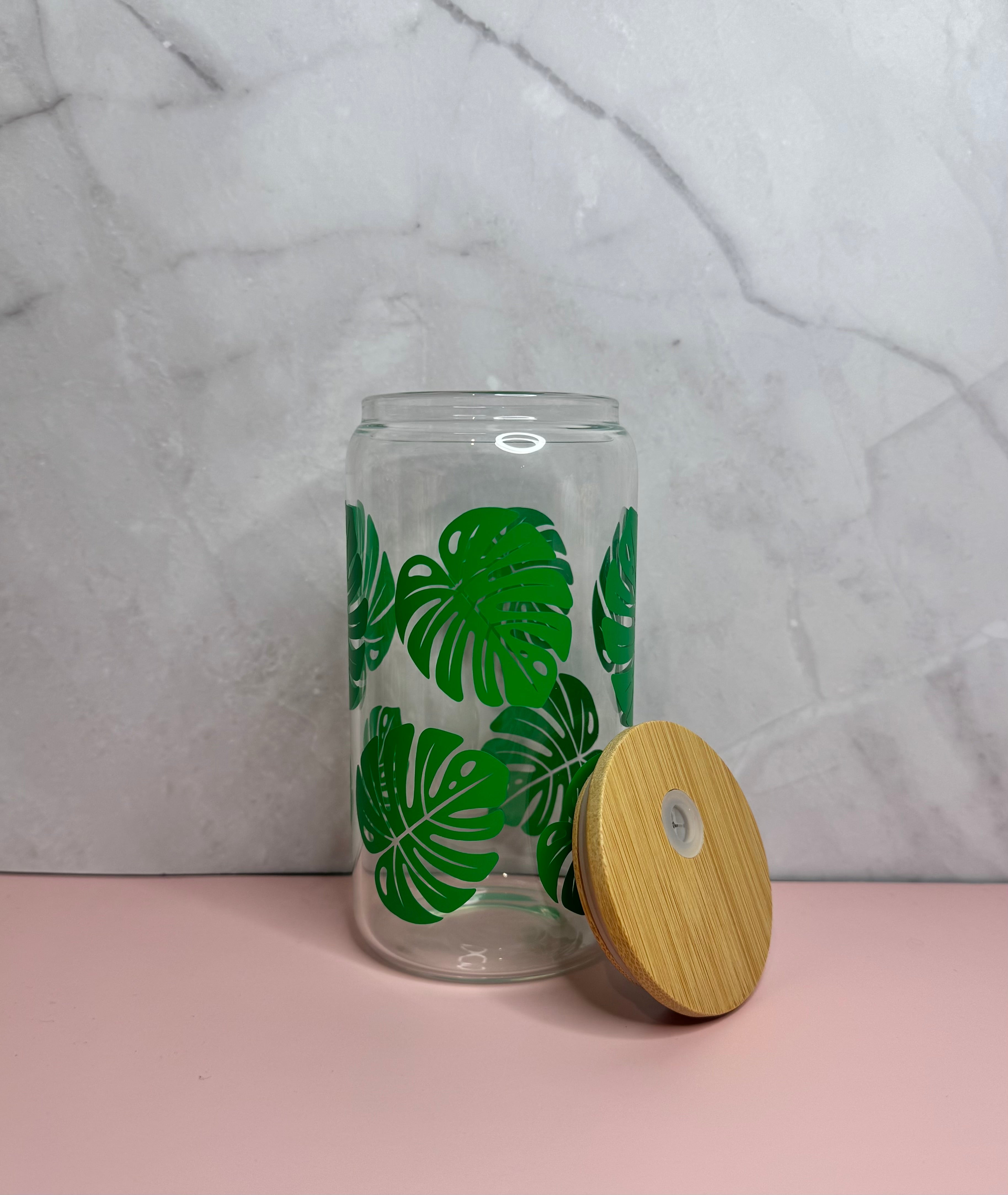 Monstera Leaf Tumbler
