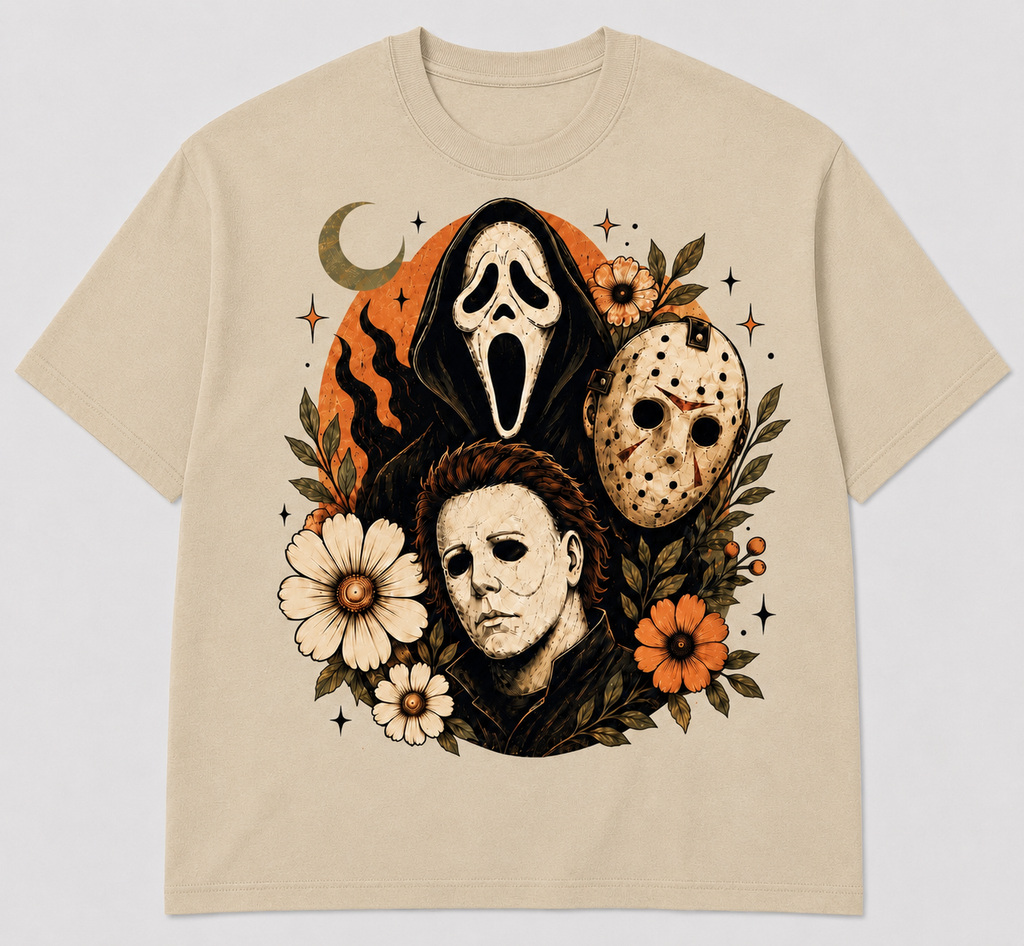 Floral Slasher Trio T-shirt