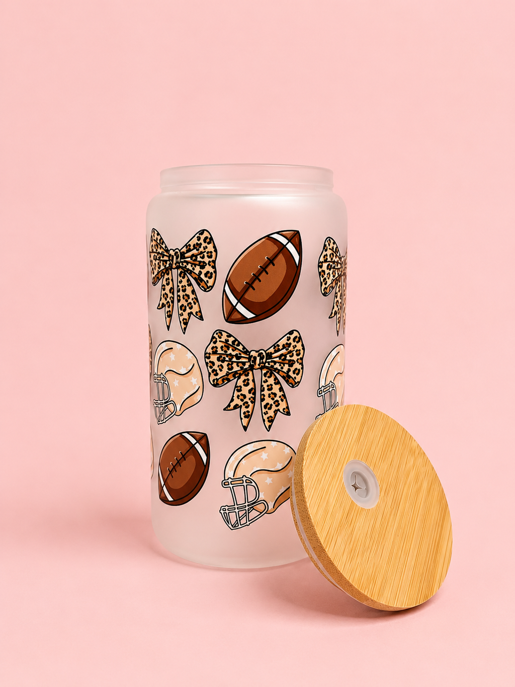 Football Girly Tumbler
