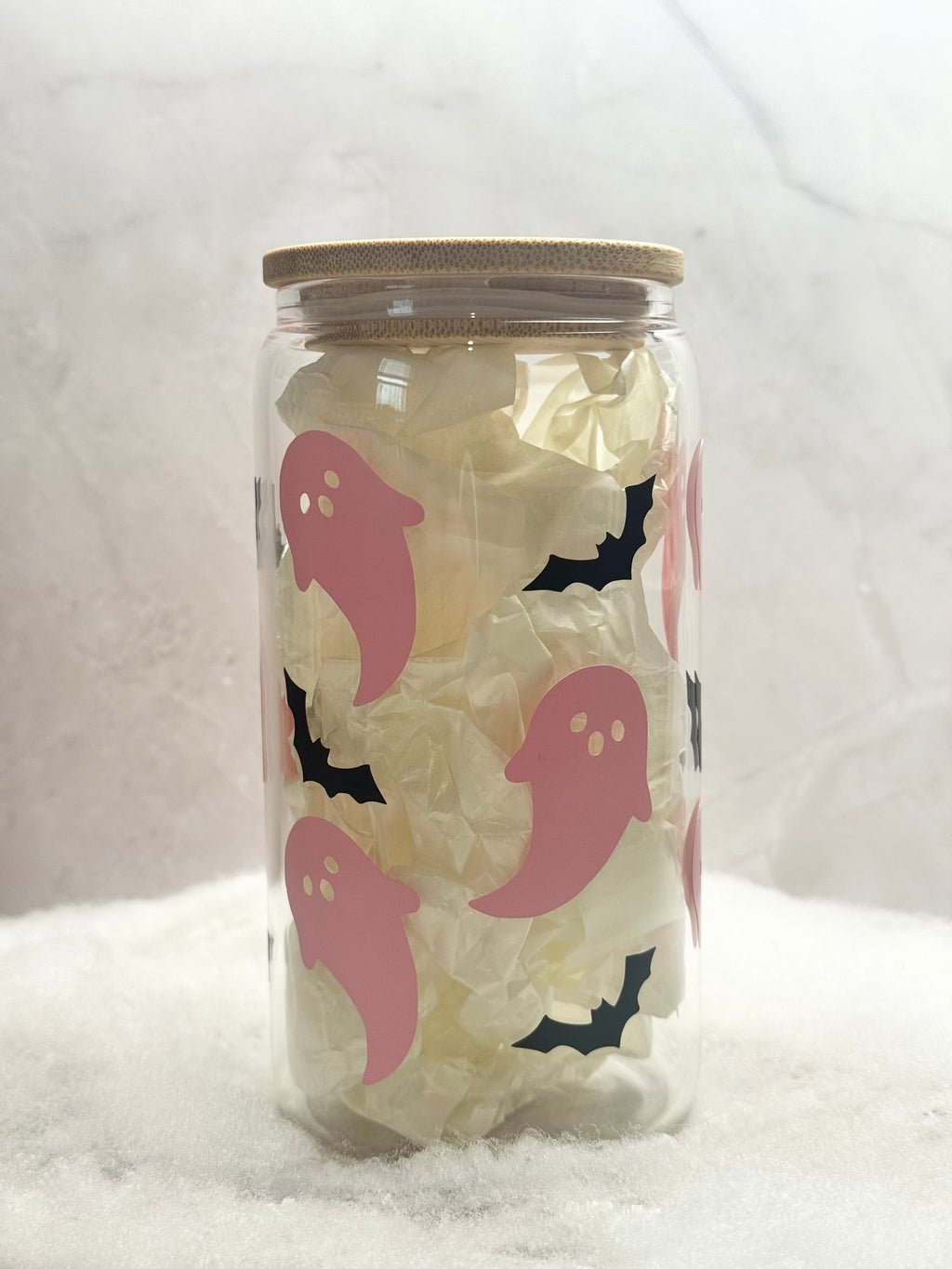 Ghost and Bat Tumbler