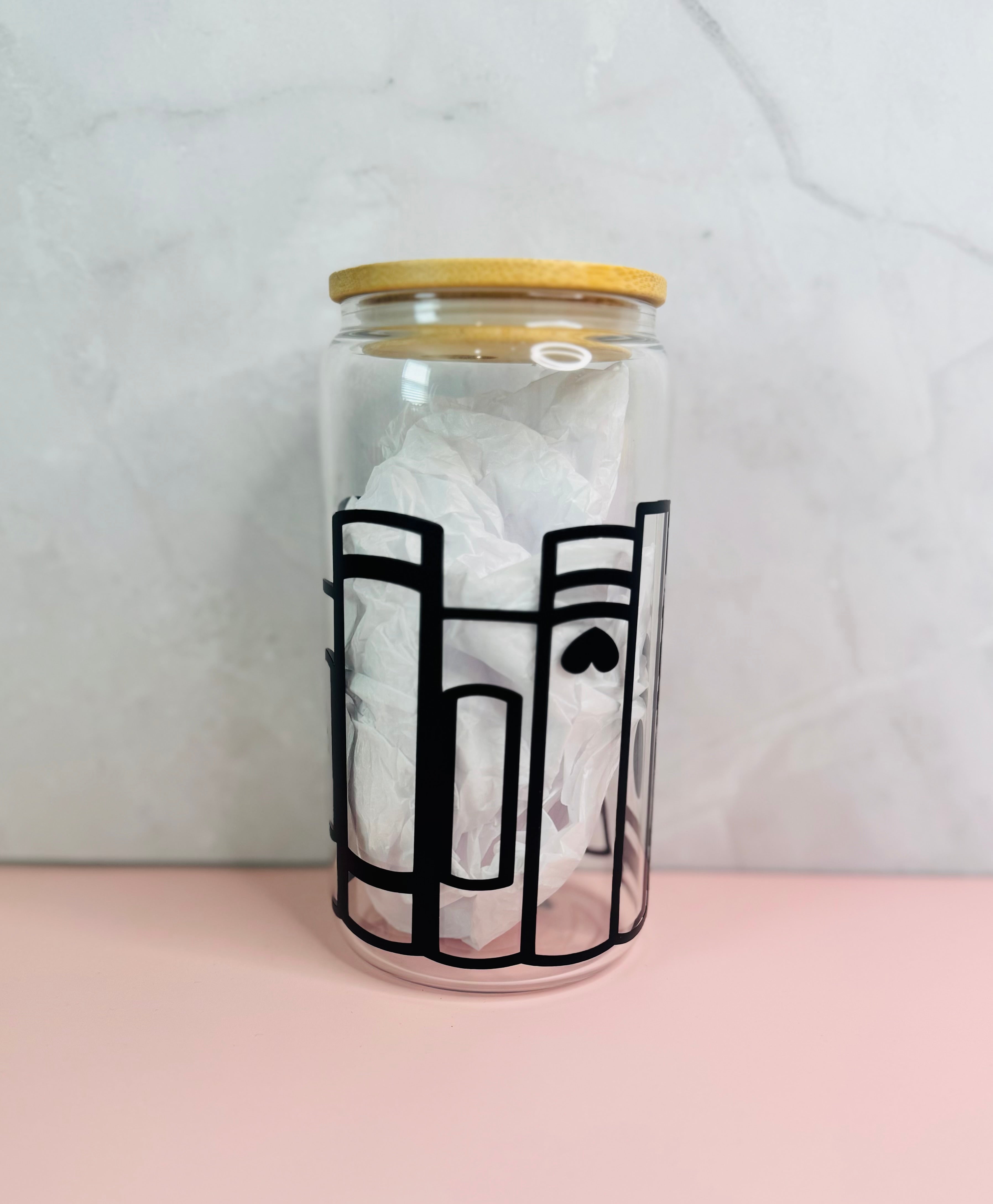 Book Wrapped Tumbler