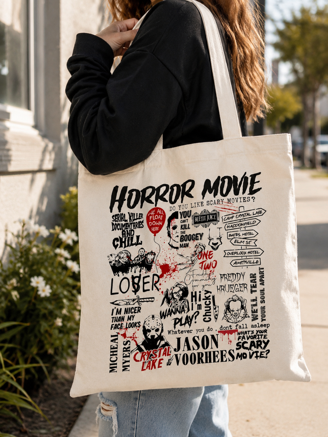 Horror Lover Tote Bag