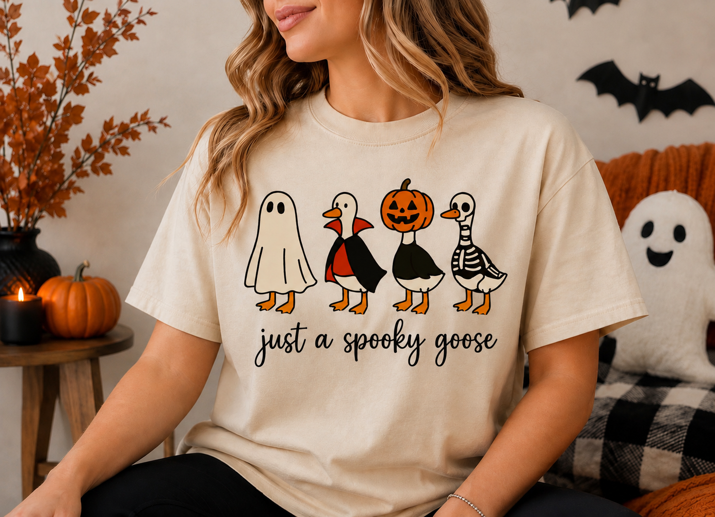 Just A Spooky Goose T-shirt