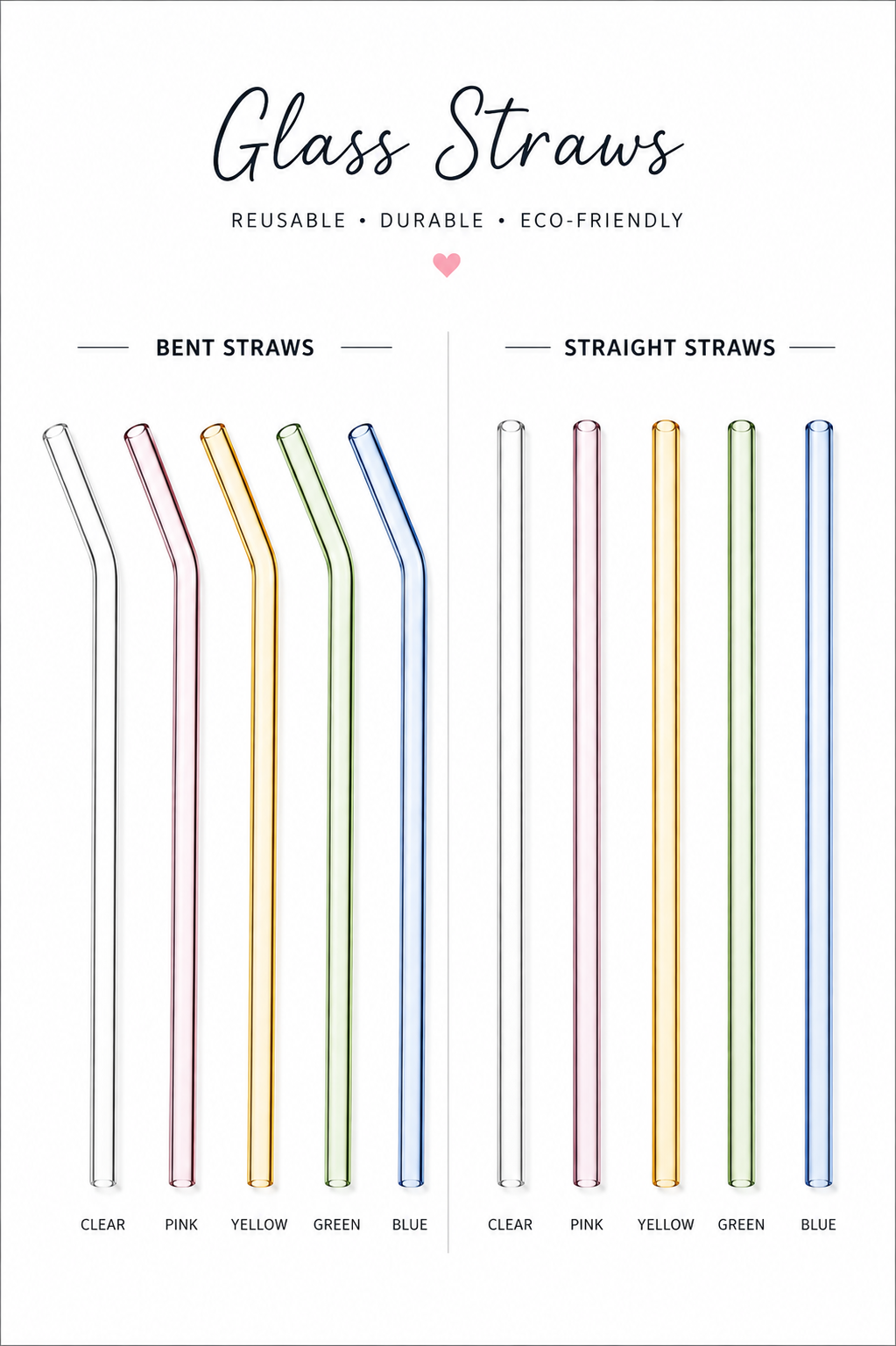 Glass Straws