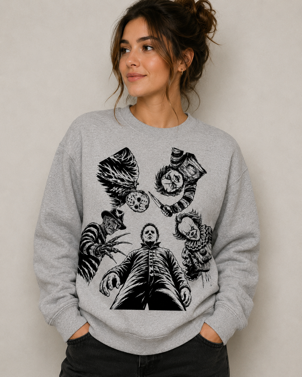 Slasher Circle Crewneck