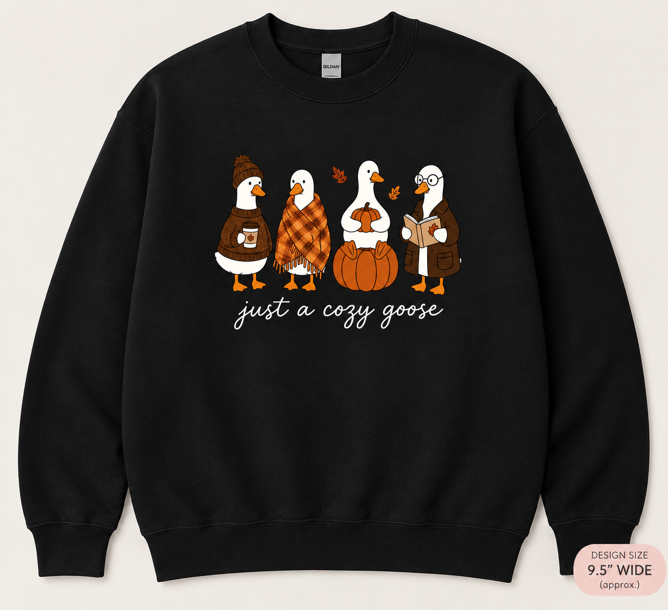 Just A Cozy Goose Crewneck