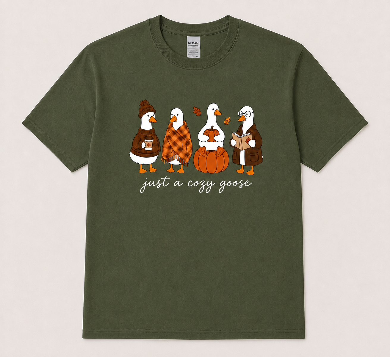 Just A Cozy Goose T-shirt