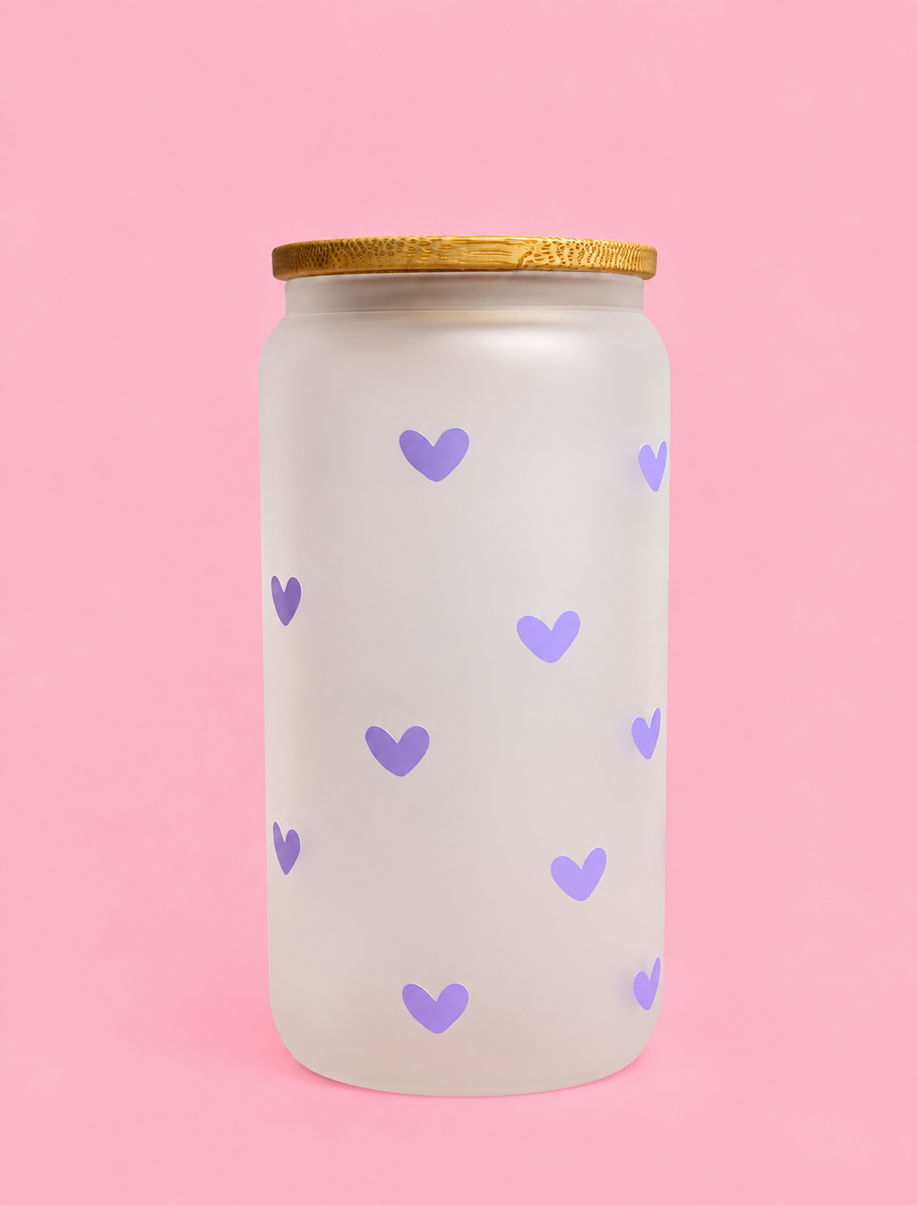 Mini Hearts Glass Tumbler